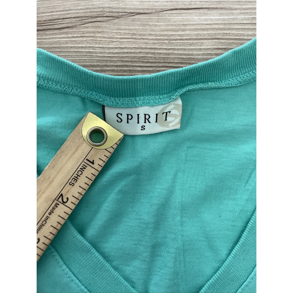 Ron Jon Surf Shop Orange Beach Womens Spirit Jersey Teal Long Sleeve T-Shirt S - Picture 3 of 4